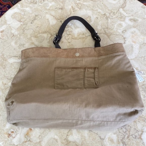 Zara Leather Extra Large Tote Bag - Picture 8 of 9